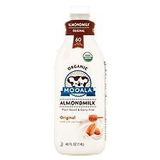 Mooala Organic Original, Almondmilk, 48 Ounce