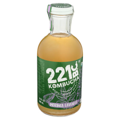 Kombucha 221B.C. Moringa Lavender Juice, 16 fl oz