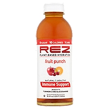Rez Fruit Punch Immune Support, Drink, 16.9 Fluid ounce