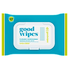 Good Wipes Shea-Coco, Wipes, 60 Each