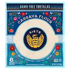 Siete Cassava Flour Grain Free Tortillas, 8 count, 7 oz