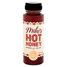 Mikes Hot Honey Infused with Chilies, 12 Ounce
