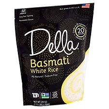Della White Rice, Basmati, 28 Ounce