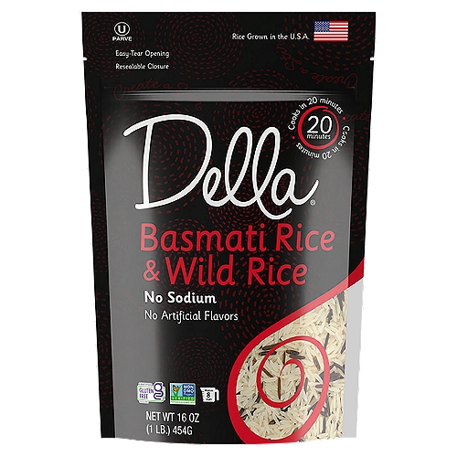 Della Basmati Rice & Wild Rice, 16 oz