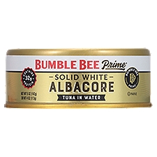Bumble Bee Prime Wild Caught Solid White Albacore, Tuna in Water, 5 Ounce