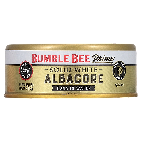 Bumble Bee Prime Wild Caught Solid White Albacore Tuna in Water, 05 oz