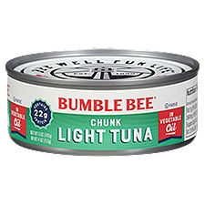 Bumble Bee Chunk Light in Vegetable Oil, Tuna, 5 Ounce
