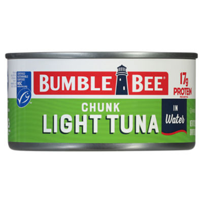 Bumble Bee Chunk Light Tuna in Water, 12 oz ShopRite