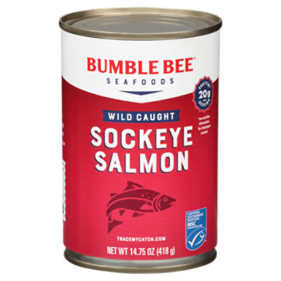Bumble Bee Seafoods Sockeye Salmon, 14.75 oz