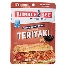 Bumble Bee Seasoned with Teriyaki Wild Caught Tuna, 2.5 oz