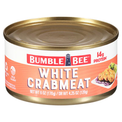 Bumble Bee White Crabmeat, 6 oz