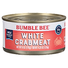 Bumble Bee White Crabmeat, 6 oz, 170 Gram