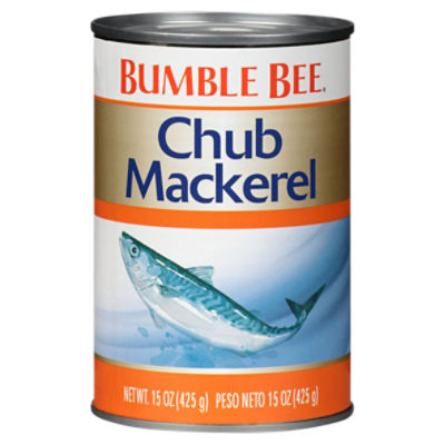 Bumble Bee Chub Mackerel 15 oz. Can - Price Rite