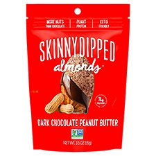 Skinny Dipped Almonds Dark Chocolate Peanut Butter Almonds, 3.5 oz