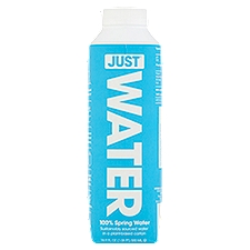 JUST Water 100% Spring Water, 16.9 Fluid ounce