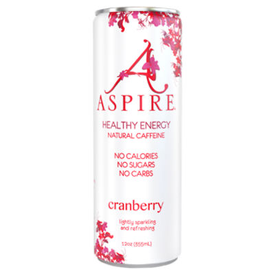 Aspire Cranberry Healthy Energy Drink, 12 oz, 12 Ounce