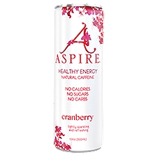 Aspire Cranberry Healthy, Energy Drink, 12 Ounce