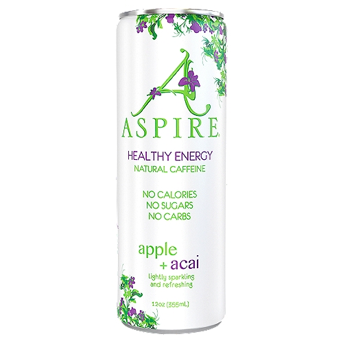 Aspire Apple + Acai Healthy Energy Drink, 12 oz
Great tasting healthy energy & focus for whatever you aspire to.