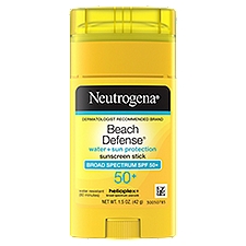 Neutrogena Beach Defense Broad Spectrum Sunscreen, SPF 50+, 1.5 oz