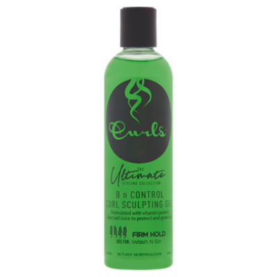 Curls The Ultimate Styling Collection Firm Hold Curl Sculpting Gel, 8 fl oz