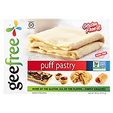 Geefree Puff Pastry, 18 oz