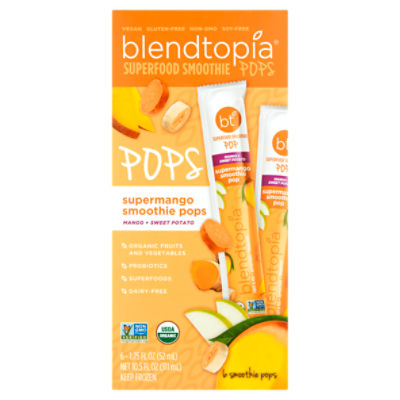 Blendtopia Prepackaged Frozen Smoothie Kits