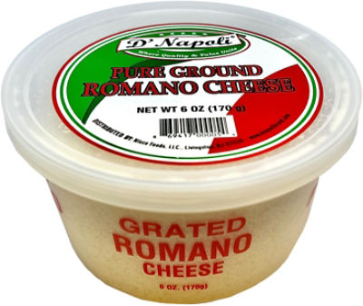 D' Napoli Pure Ground Romano Cheese, 6 oz