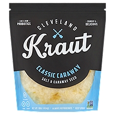 Cleveland Classic Caraway Salt & Caraway Seed Kraut, 16 oz, 16 Ounce