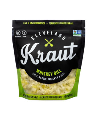 Cleveland Kraut Whiskey Dill Sauerkraut, 16 oz