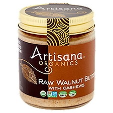 Artisana Organics Raw Walnut Butter with Cashews, 8 oz