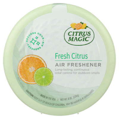 Citrus Magic Fresh Citrus Solid Air Freshener, 8 oz
