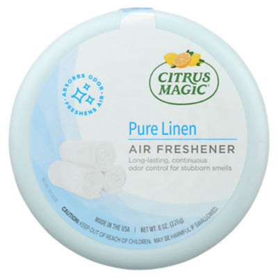 Citrus Magic Pure Linen Solid Air Freshener, 8 oz