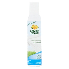 Citrus Magic Air Freshener, Pure Linen Odor Eliminating, 3.6 Ounce