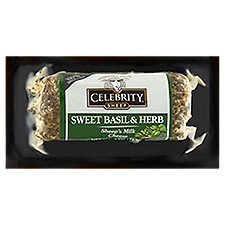 Famously Good Celebrity Sheep Sweet Basil & Herb Sheep's Milk Cheese, 4 oz, 4 Ounce