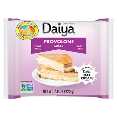 Daiya Provolone Style Cheese Slices, 7.8 oz