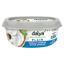 Daiya Plain Plant Based, Cream Cheeze, 8 Ounce