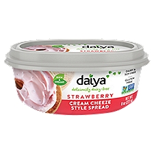 Daiya Strawberry Plant Based Cream Cheeze, 8 oz