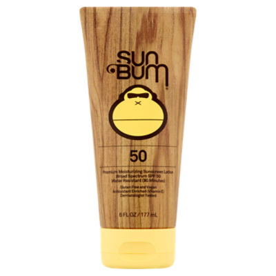 Sun Bum Broad Spectrum Premium Moisturizing Sunscreen Lotion, SPF 50, 6 fl oz.