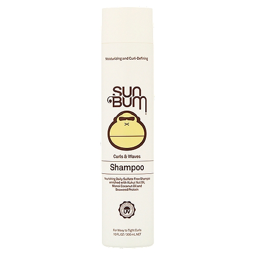 Sun Bum Curls & Waves Shampoo, 10 fl oz