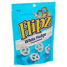Flipz White Fudge Covered, Pretzels, 7.5 Ounce