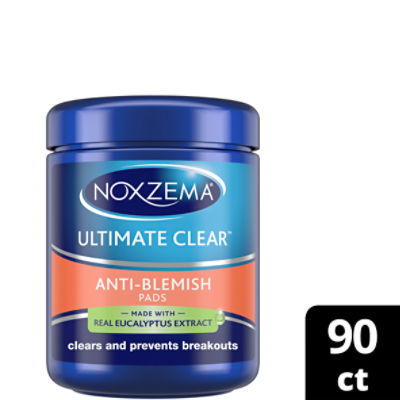 Noxzema Ultimate Clear Face Pads Anti-Blemish 90 Count