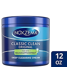 Noxzema Classic Clean Cleanser Original Deep Cleansing 12 oz, 12 Ounce