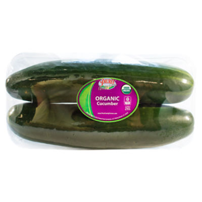 Pero Family Farms Organic Cucumber, 2 count