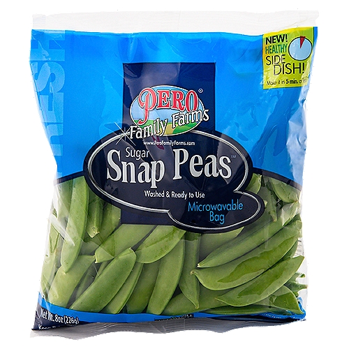 Pero Family Farms Sugar Snap Peas, 8 oz