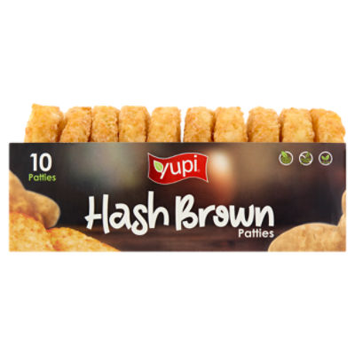 Yupi Hash Brown Patties, 10 count, 45.1 oz