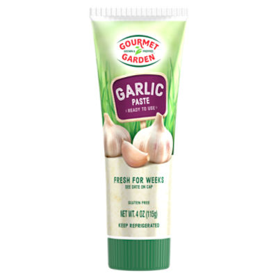 Gourmet Garden Garlic Stir-In Paste, 4 oz, 4 Ounce