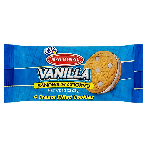 National Vanilla Sandwich Cookies, 1.3 oz