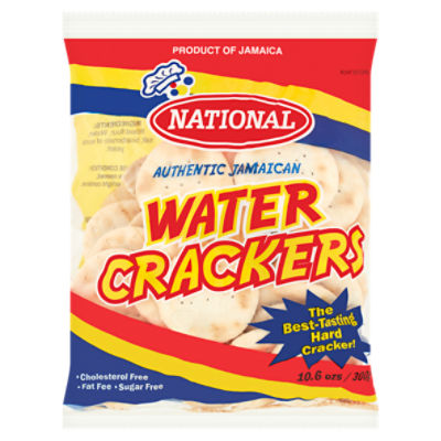 National Authentic Jamaican Water Crackers, 10.6 ozs