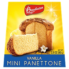 Bauducco Vanilla Mini Panettone, 2.8 oz