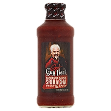 Guy Fieri Sweet & Spicy Sriracha, Barbecue Sauce, 19 Ounce